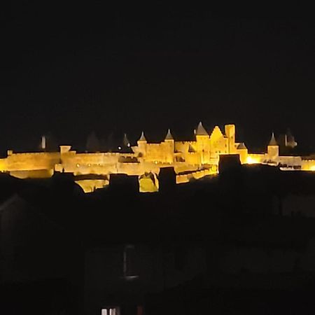 Charmand Duplex Avec Vue Sur La Cite & Les Toits Lägenhet Carcassonne Exteriör bild